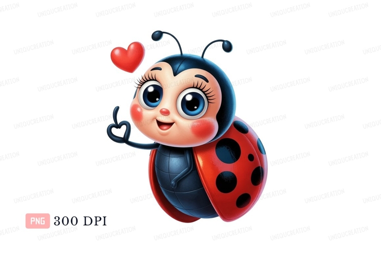 Ladybug Clipart Image 16