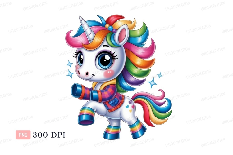 Cute Rainbow Clipart Image 7