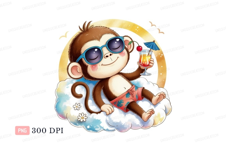 Monkey Clipart Image 6