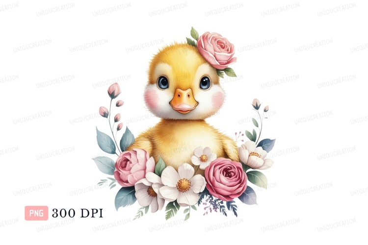 Duckling Clipart Image 5