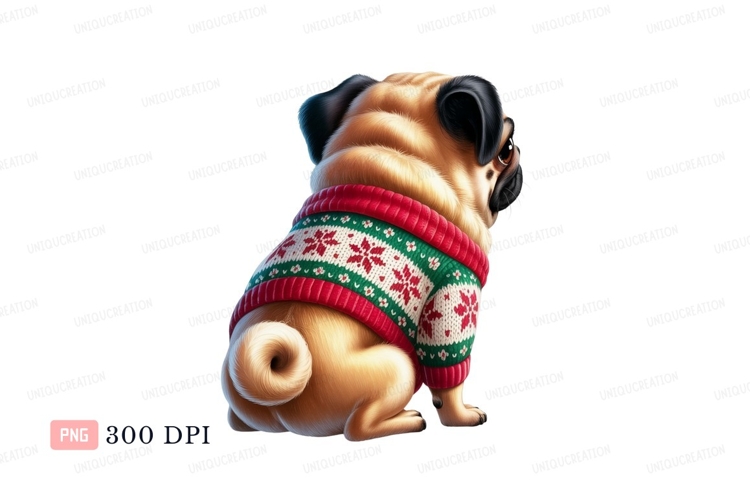 Pug Clipart Image 2