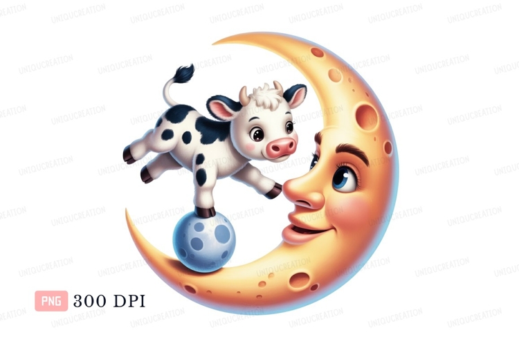 Cute Cartoon Cow Image 18