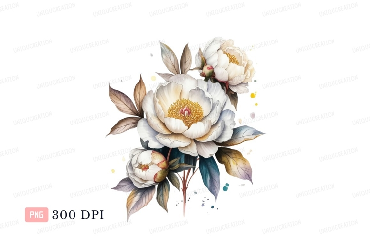 Peony Clipart Image 4