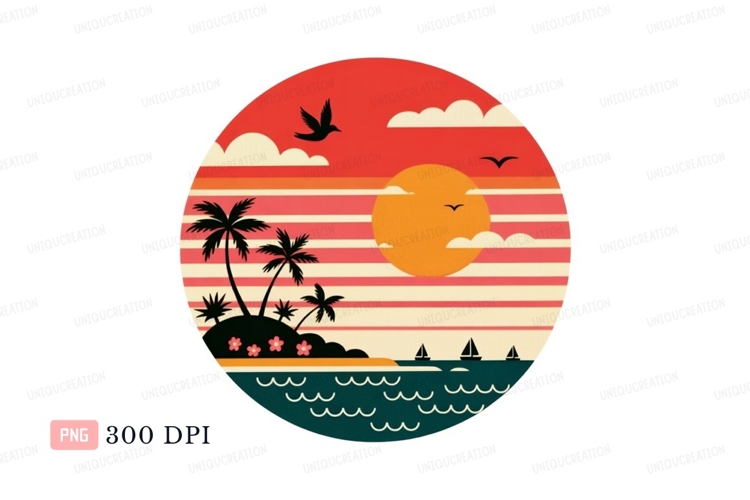 Sunset Clipart Image 4