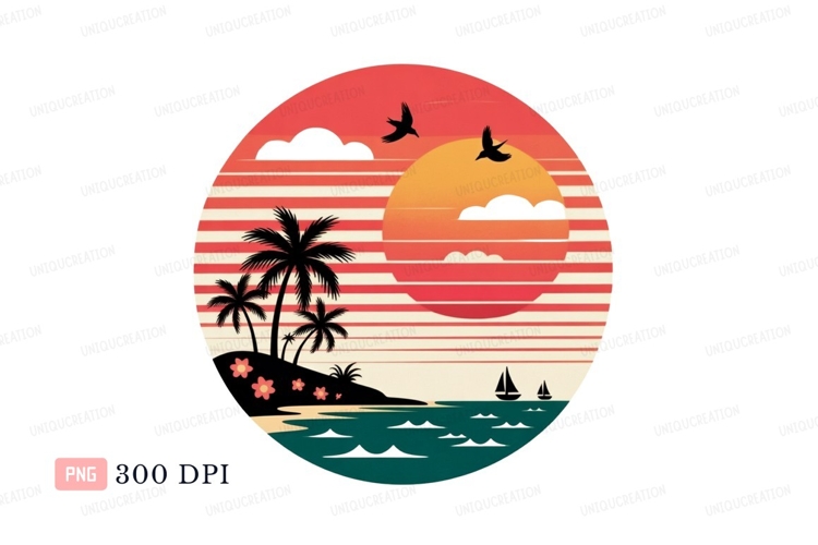 Sunset Clipart Image 3