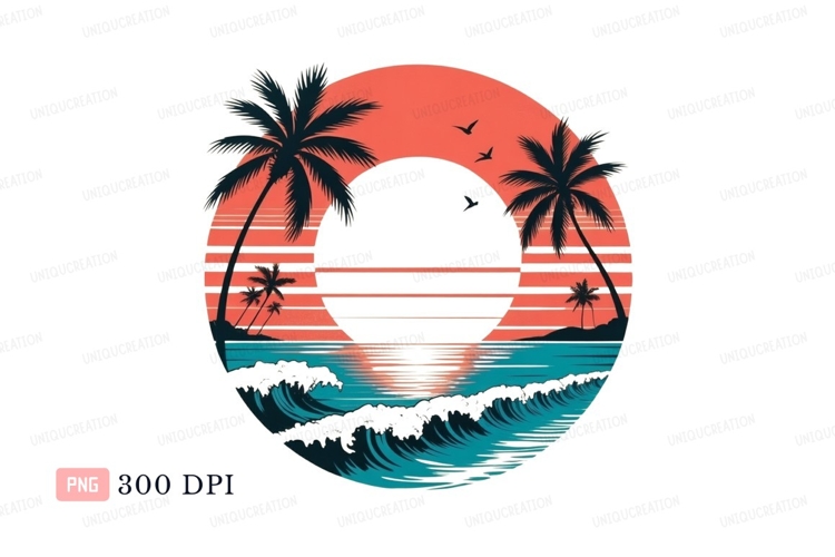Sunset Clipart Image 2