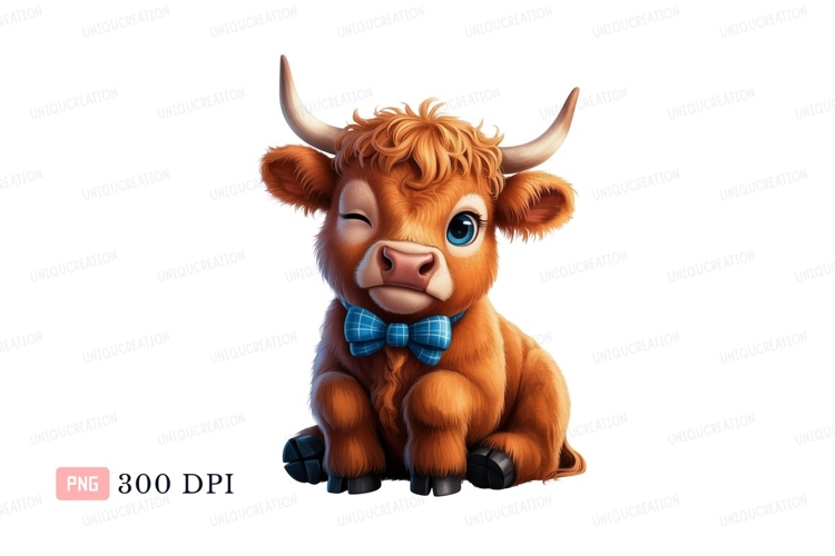 Cute Cartoon Cow Image 12