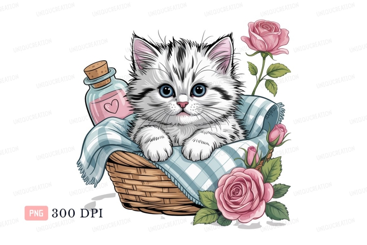 Kitten Clipart Image 23