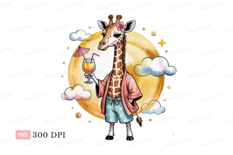 Giraffe Clipart Image 12