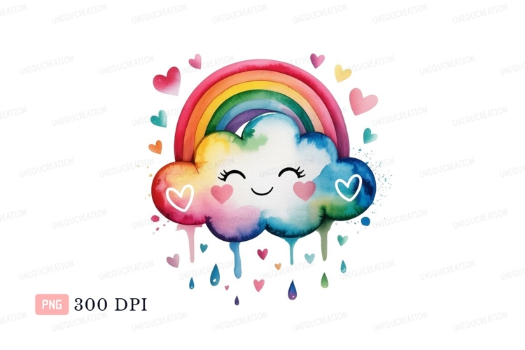 Raindrops Clipart Image 23