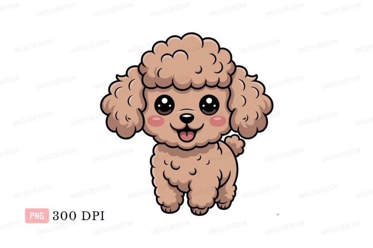 Poodle Clipart Image 2
