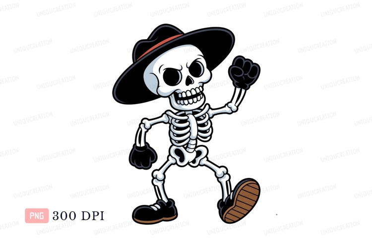 Skeleton Clipart Image 12