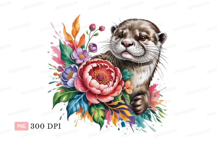 Otter Clipart Image 8