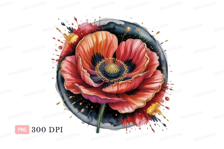 Poppy Clipart Image 13