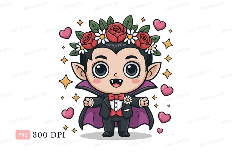 Vampire Clipart Image 4
