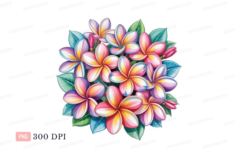 Plumeria Clipart Image 11