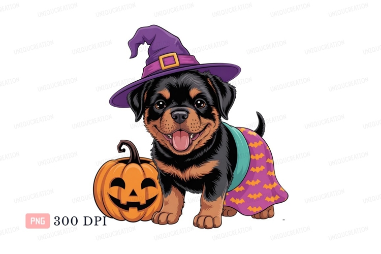 Rottweiler Clipart Image 3