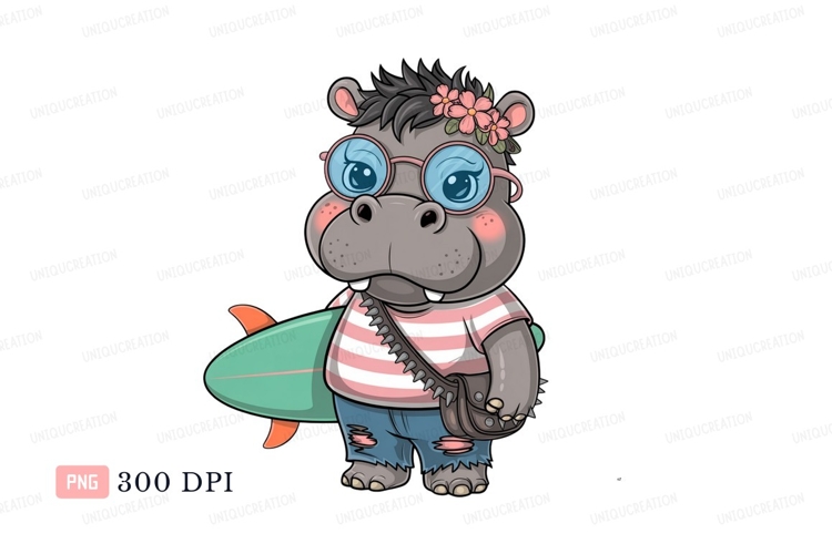 Surfboard Clipart Image 9