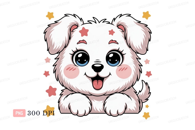 White Star Clipart Image 8