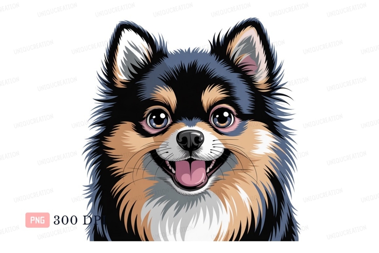 Pomeranian Clipart Image 9