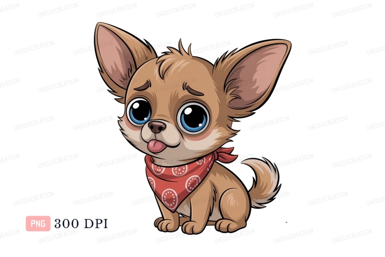 Chihuahua Clipart Image 9