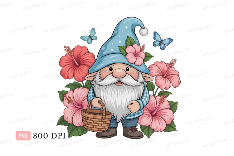 Blue Flowers Clipart Image 20