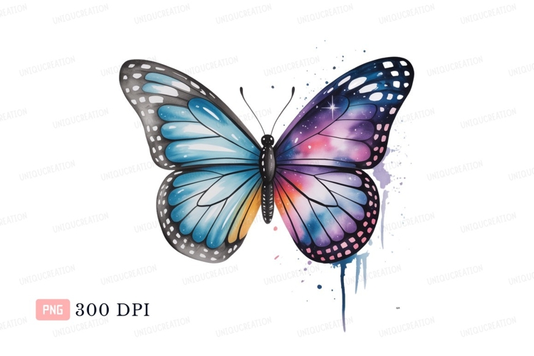 Blue Butterfly Clipart Image 18