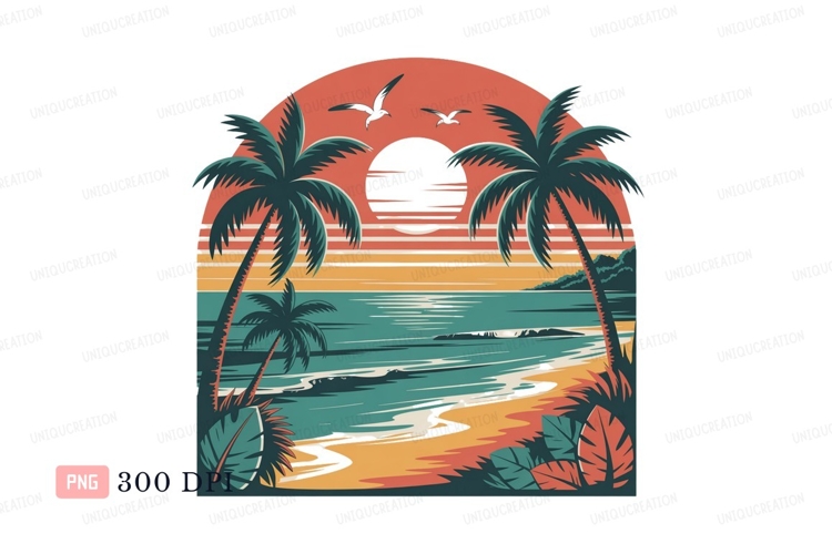 Sunset Clipart Image 13