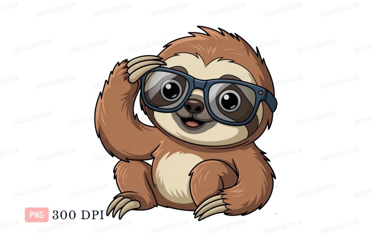 Sloth Clipart Image 15