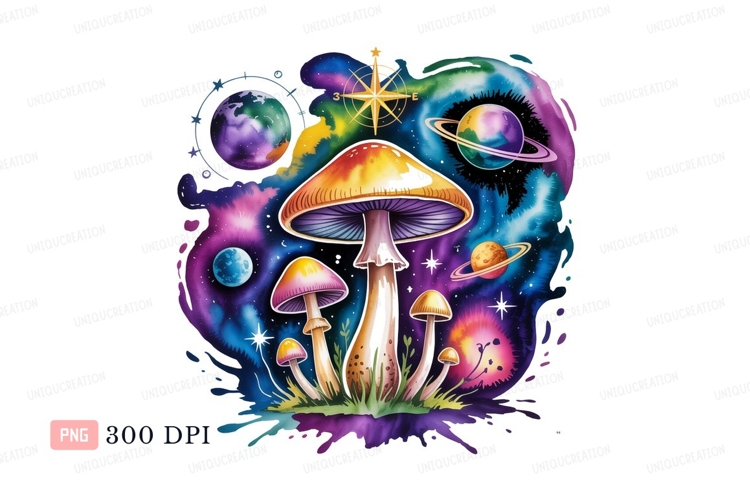 Mushrooms Clipart Image 13