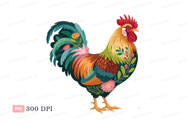 Rooster Clipart Image 2