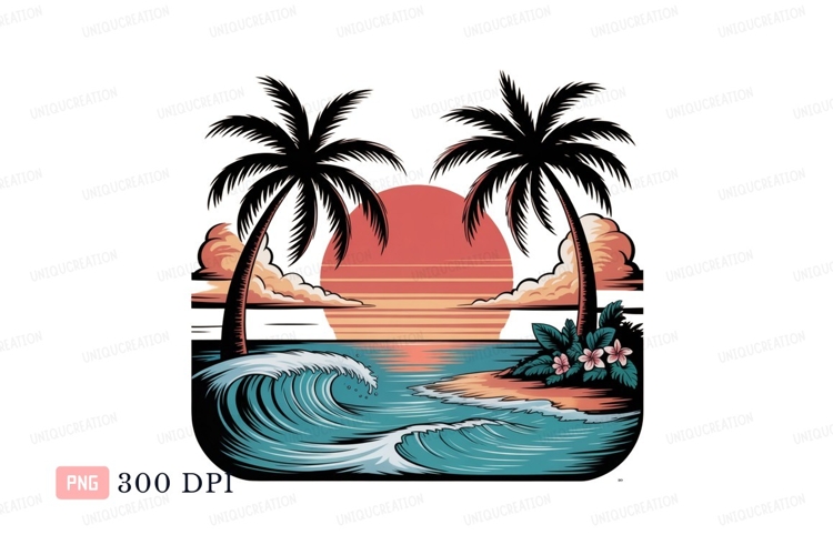 Sunset Clipart Image 16