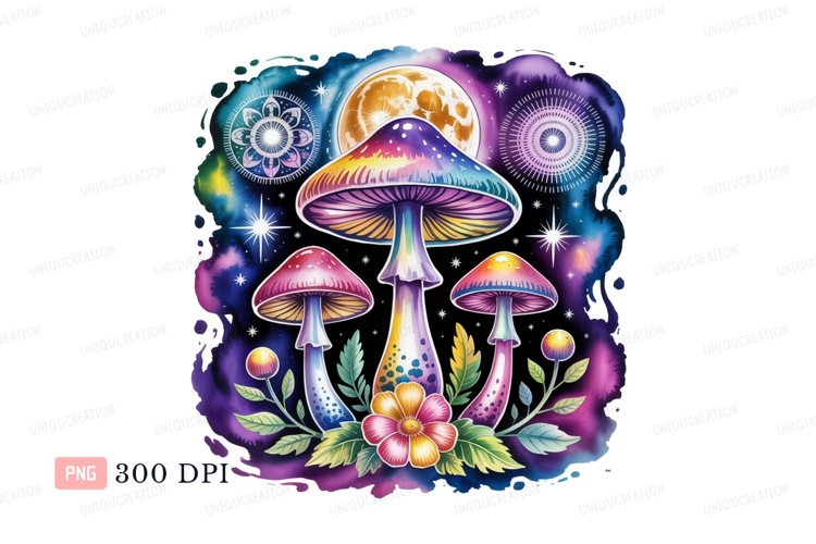 Mushrooms Clipart Image 10
