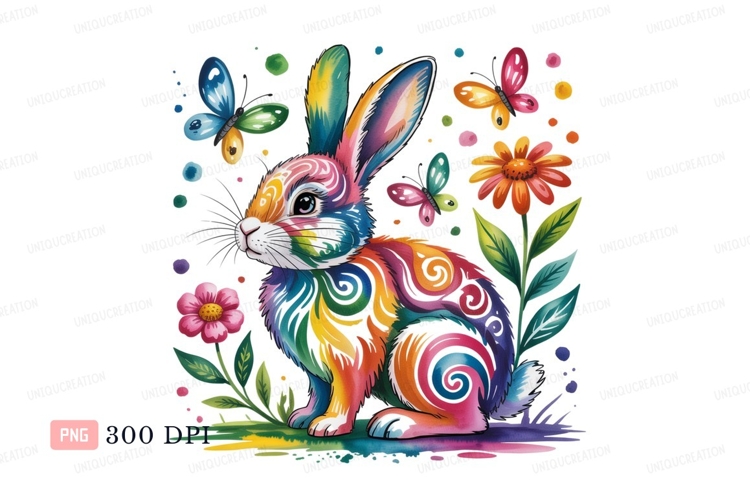 Rabbit Clipart Image 21