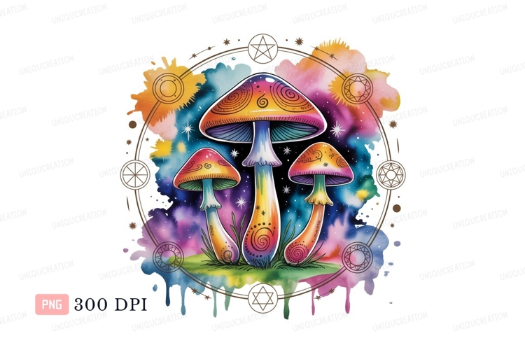 Mushrooms Clipart Image 7