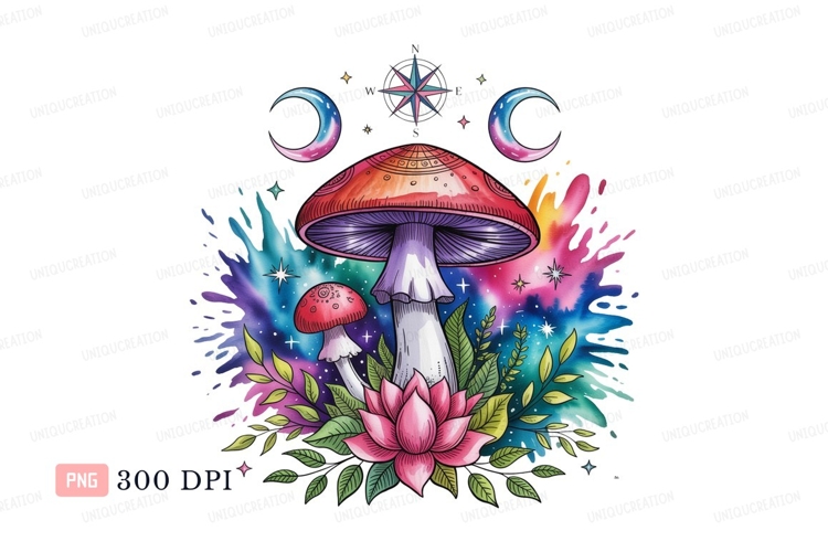 Mushroom Clipart Image 9