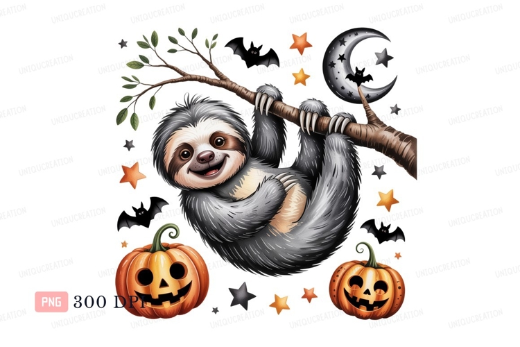 Sloth Clipart Image 13