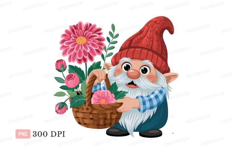 Blue Flowers Clipart Image 5