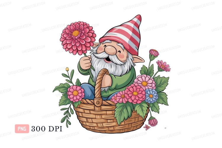 Flower Garden Clipart Image 2