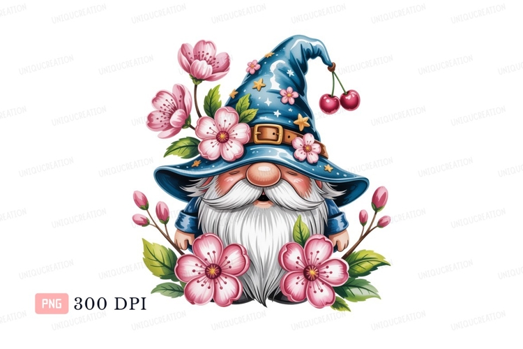 Blue Flowers Clipart Image 5