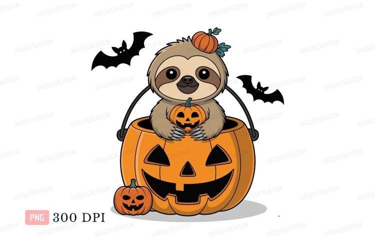 Sloth Clipart Image 11