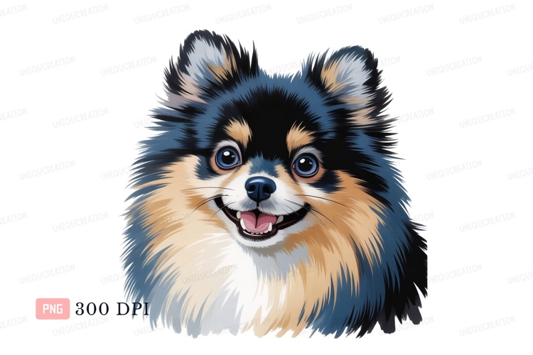 Pomeranian Clipart Image 6