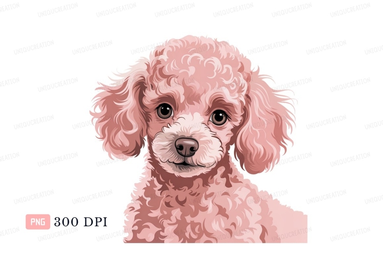 Poodle Clipart Image 6