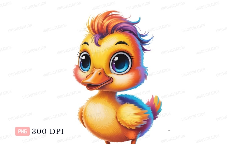 Duckling Clipart Image 11