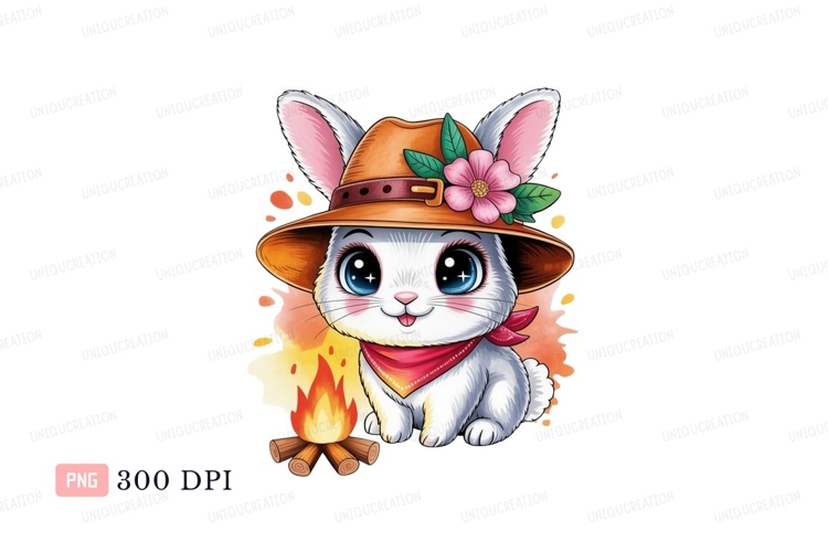 Cartoon Campfire Image 9