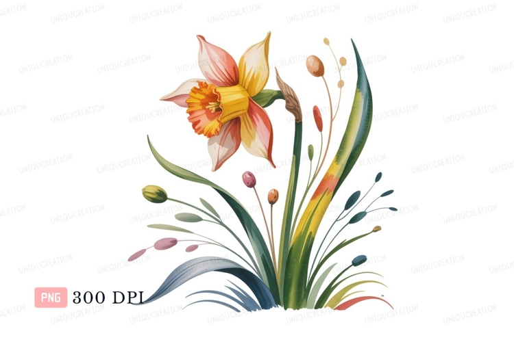 Daffodil Clipart Image 3