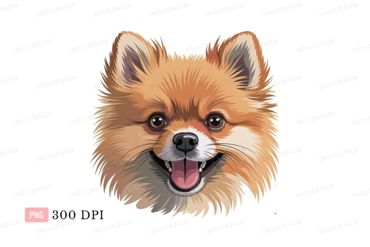 Pomeranian Clipart Image 5