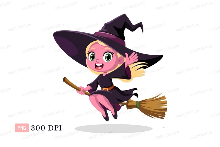 Witch Broom Clipart Image 7