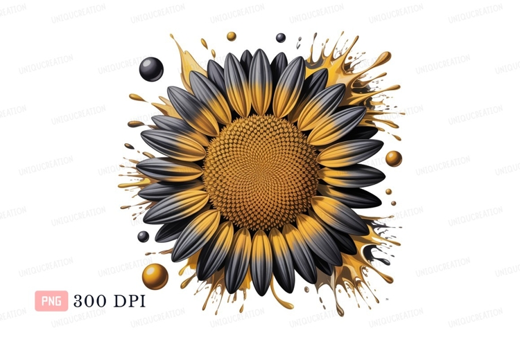 Sunflower Clipart Image 7