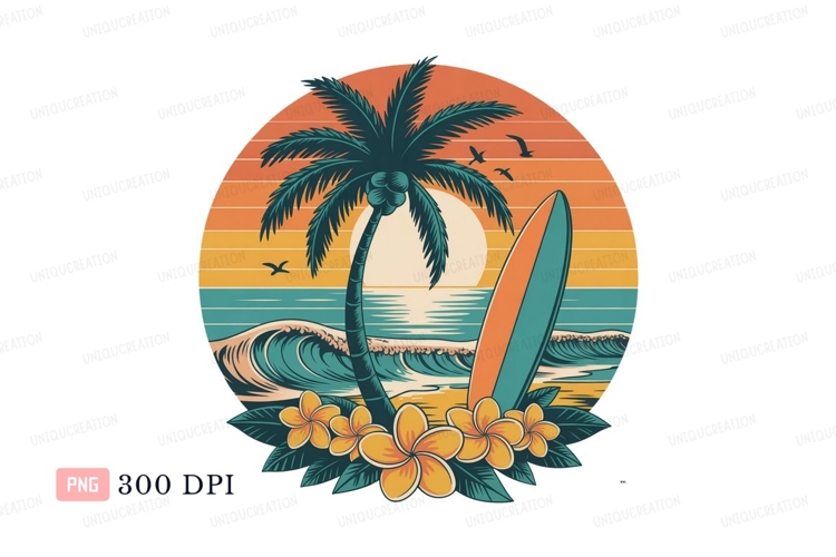  Surfboard Clipart Image 2